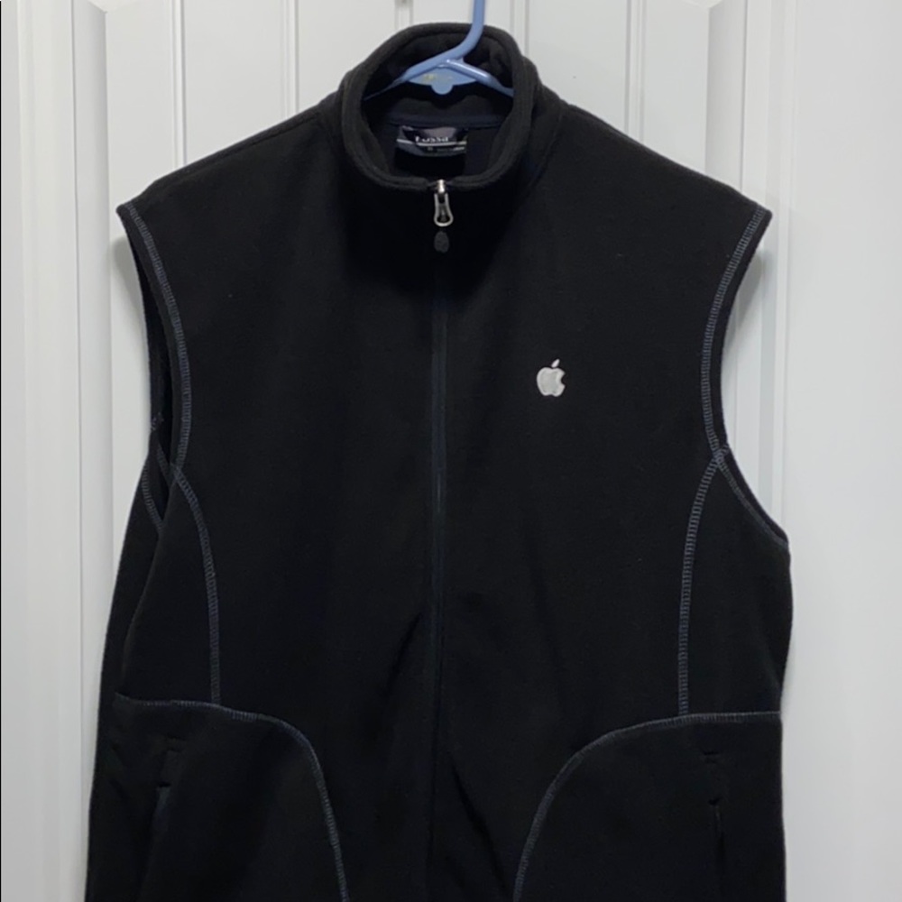 Fossa fleece Apple zip up vest - xlarge
